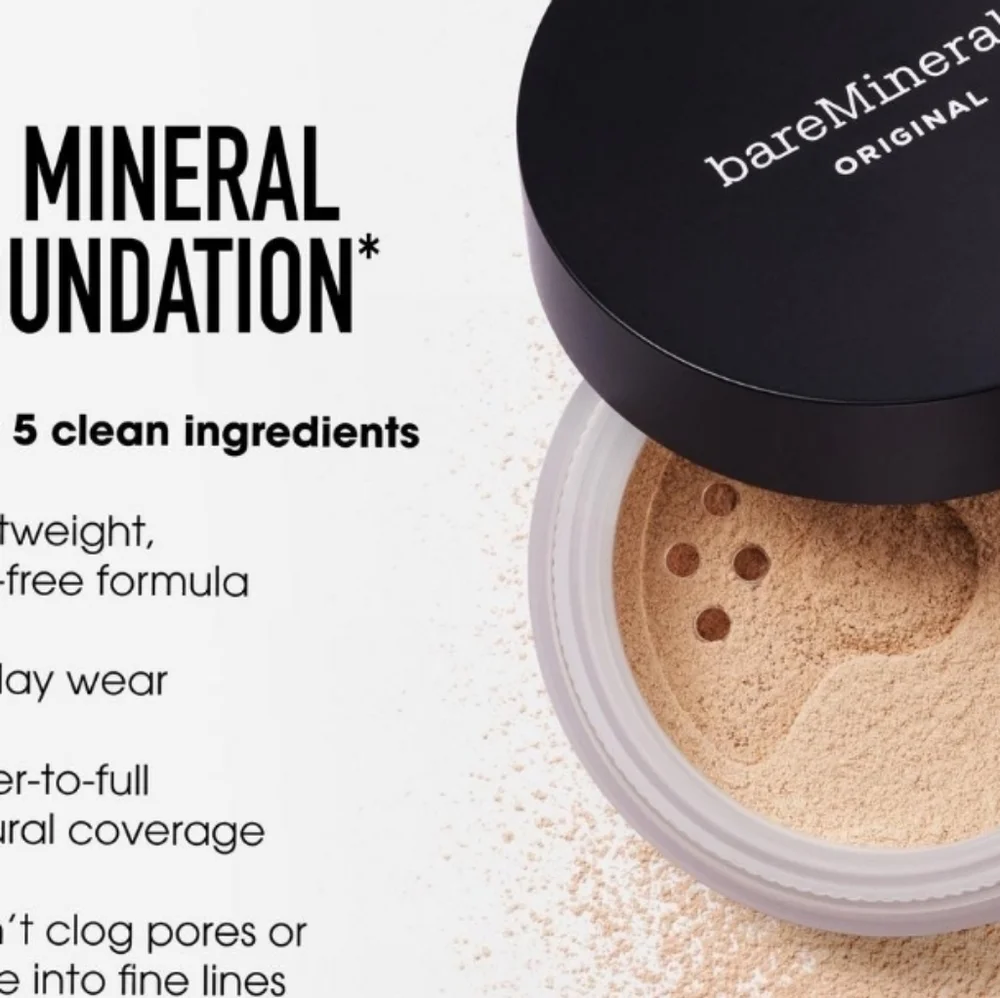 BareMinerals Original‎ Loose Talc-Free Powder Foundation SPF 15- Travel Size